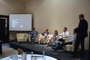 blockchain AI conference panel discussion